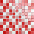 Bellissimo mosaico in vetro color rosa 4mm